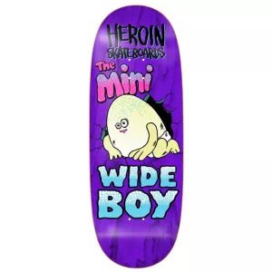 Heroin Skateboards the Mini Wide Boy