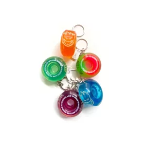 Spitfire Wheels Key Chain Sapphire