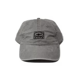Cafe Skateboard 45 6 Panels Cap Whashed Black