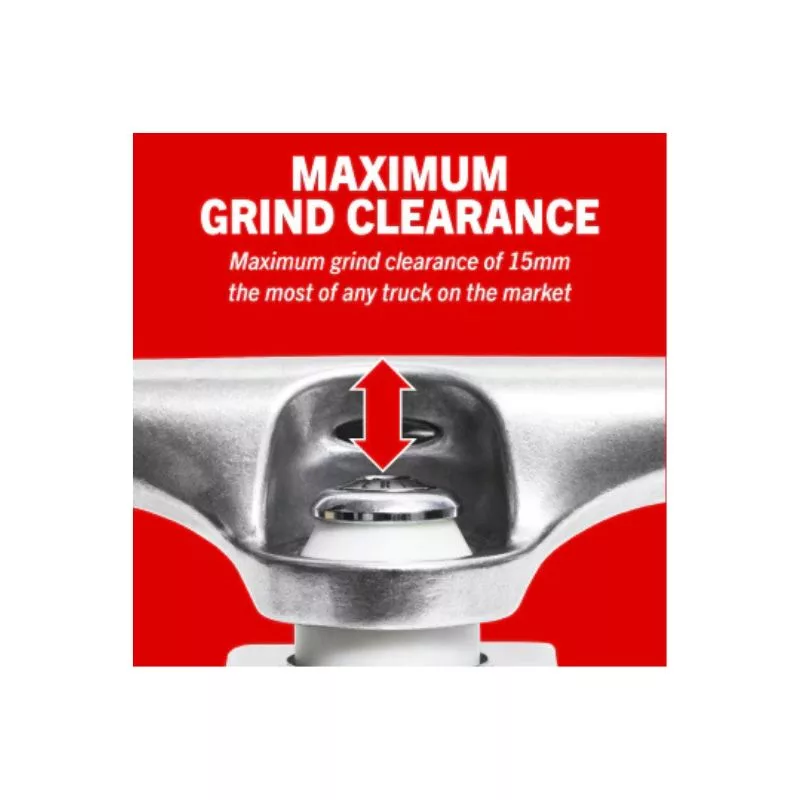 Ace / AF1 Inverted Kingpin Hollow / 44 Truck Polished 8.25″ (unité)