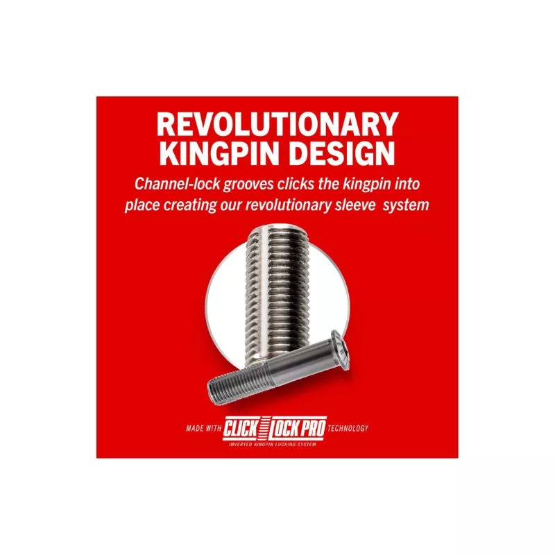 Ace / AF1 Inverted Kingpin Hollow / 44 Truck Polished 8.25″ (unité)