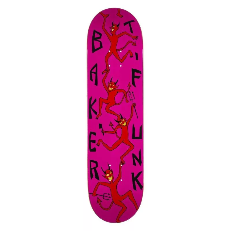 Baker / Devil Boi Deck / T Funk Pro model / 8.25″X 31.8″ / OG Shape (Mellow concave)