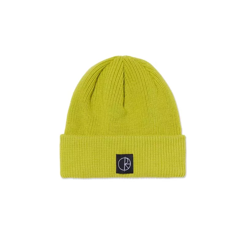 Polar Skate Co / Double Fold Merino Beanie / Moss Green