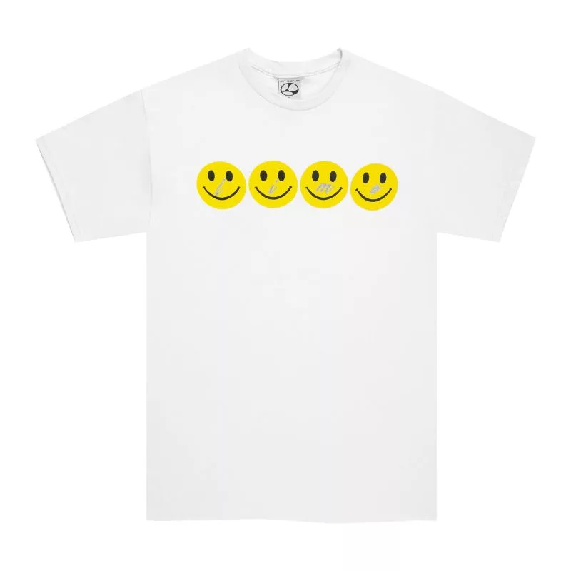 Limosine / Glitter Smile Tee / White