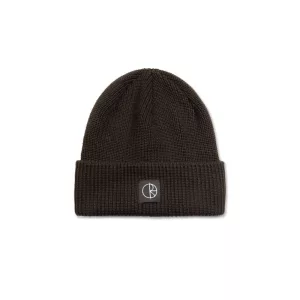 Polar Skate Co Double Fold Merino Beanie Brown