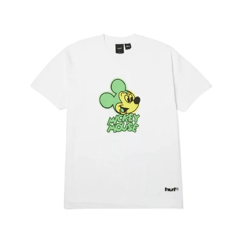 Huf / Mickey Spray Tee / White