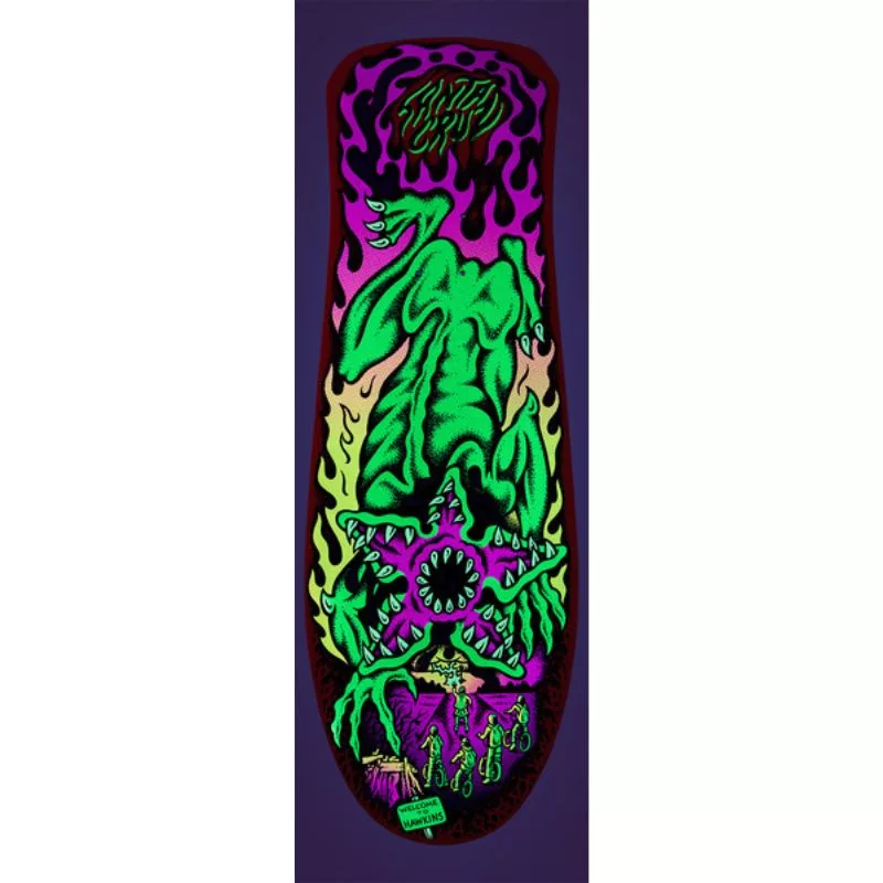 Santa Cruz / Deck Stranger Things Salba / Demogorgon / 10.375&Prime;x 31.125&Prime;