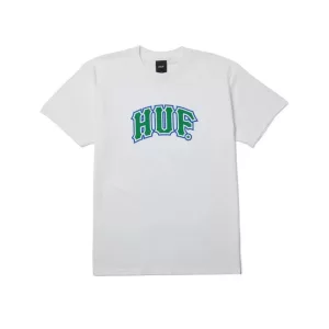 Huf T-Shirt Classic Arch White