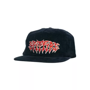Spitfire Cap Demon Script Navy