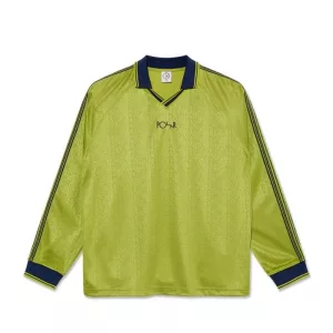 Polar Skate Co Davie LS Shirt Peridot Dark Blue