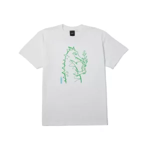 Huf Tee Cash Dragon White