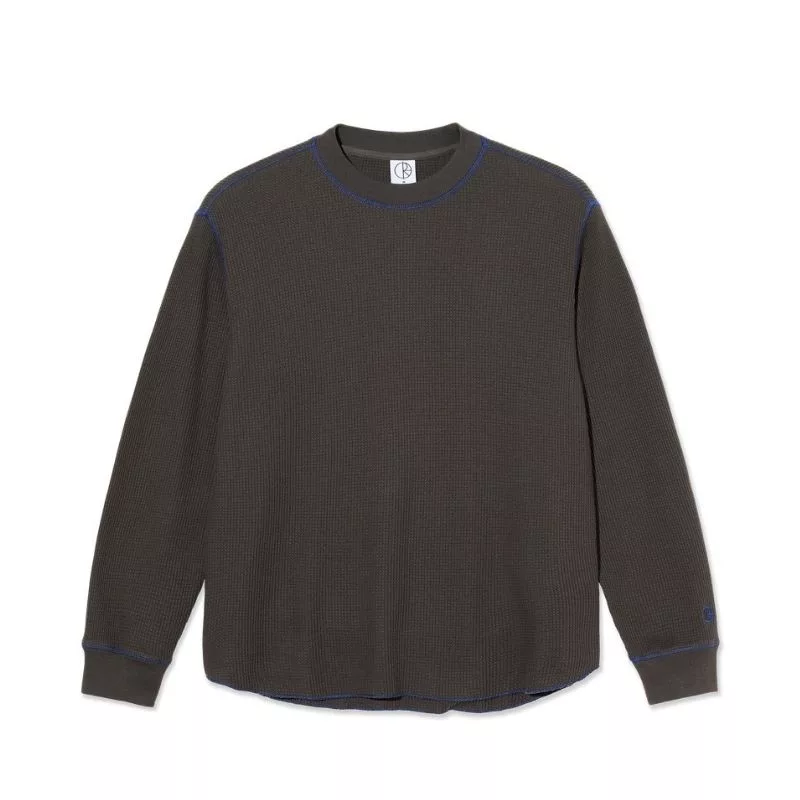 Polar Skate Co / Dylan LS Tee / Dirty Black Blue