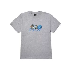 Huf T-shirt Paws Heather Grey
