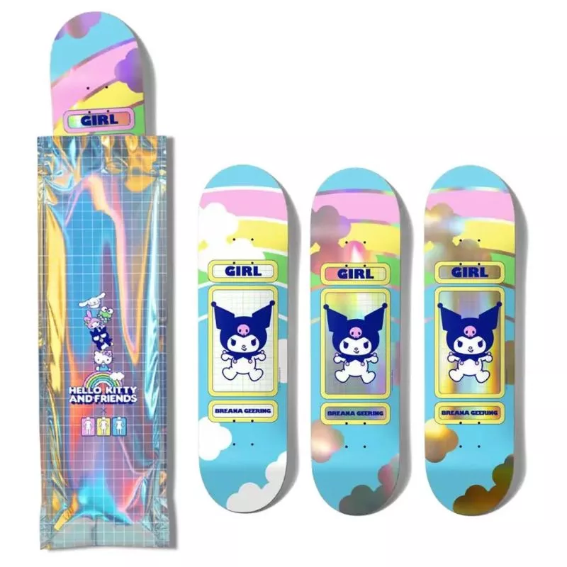 Girl Deck x Hello Kitty / Rainbow Blind Bag / Geering 8.0&Prime;